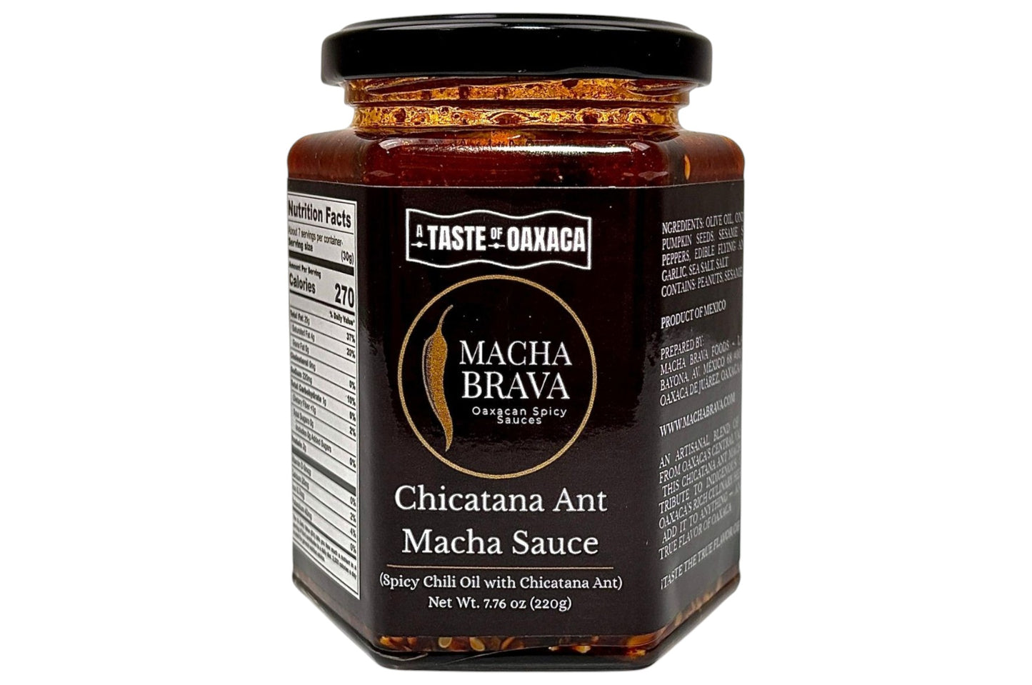 Salsa macha de Chicatana